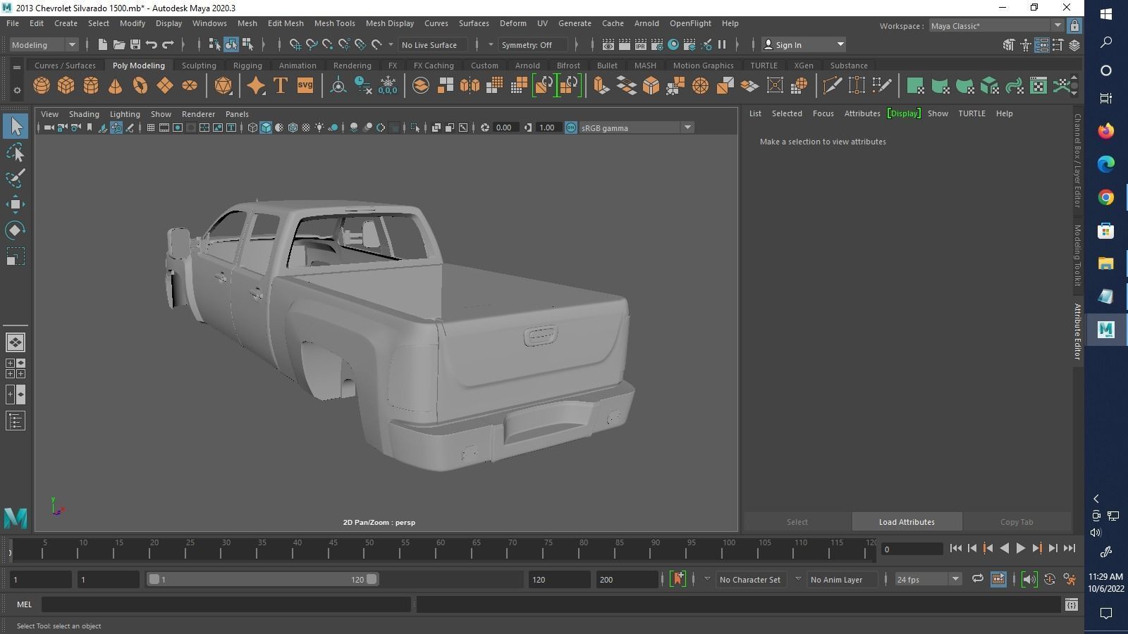 Chevrolet Silverado 1500 2013  3D print model_11
