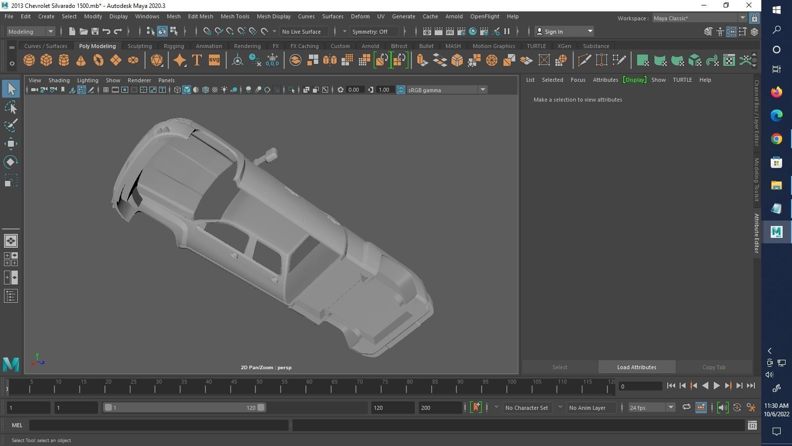Chevrolet Silverado 1500 2013  3D print model_20
