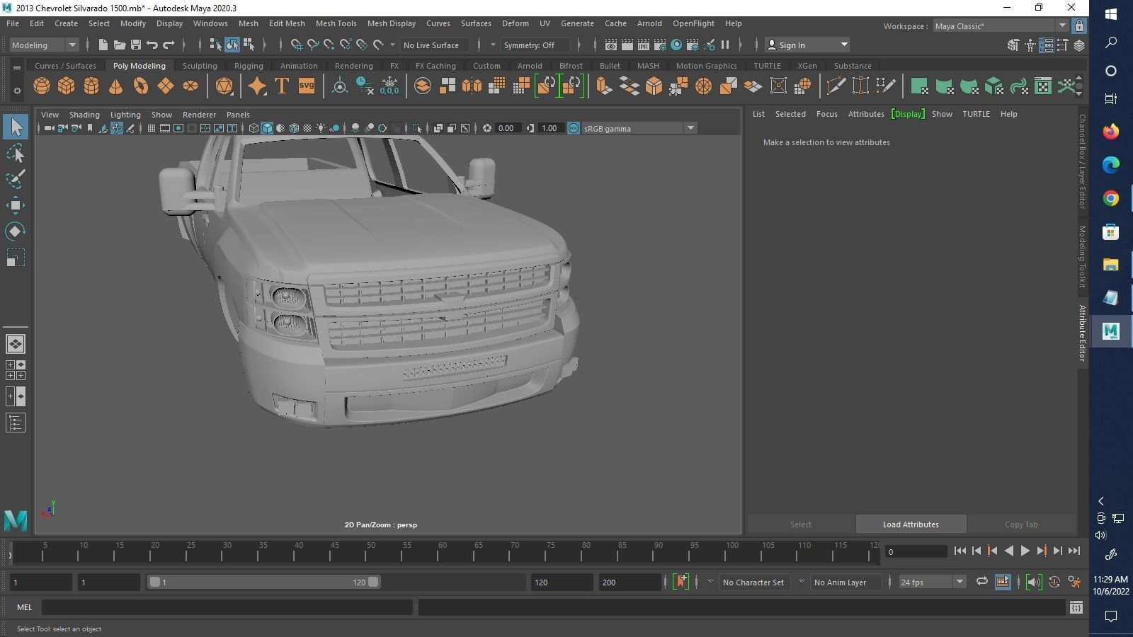 Chevrolet Silverado 1500 2013  3D print model_19