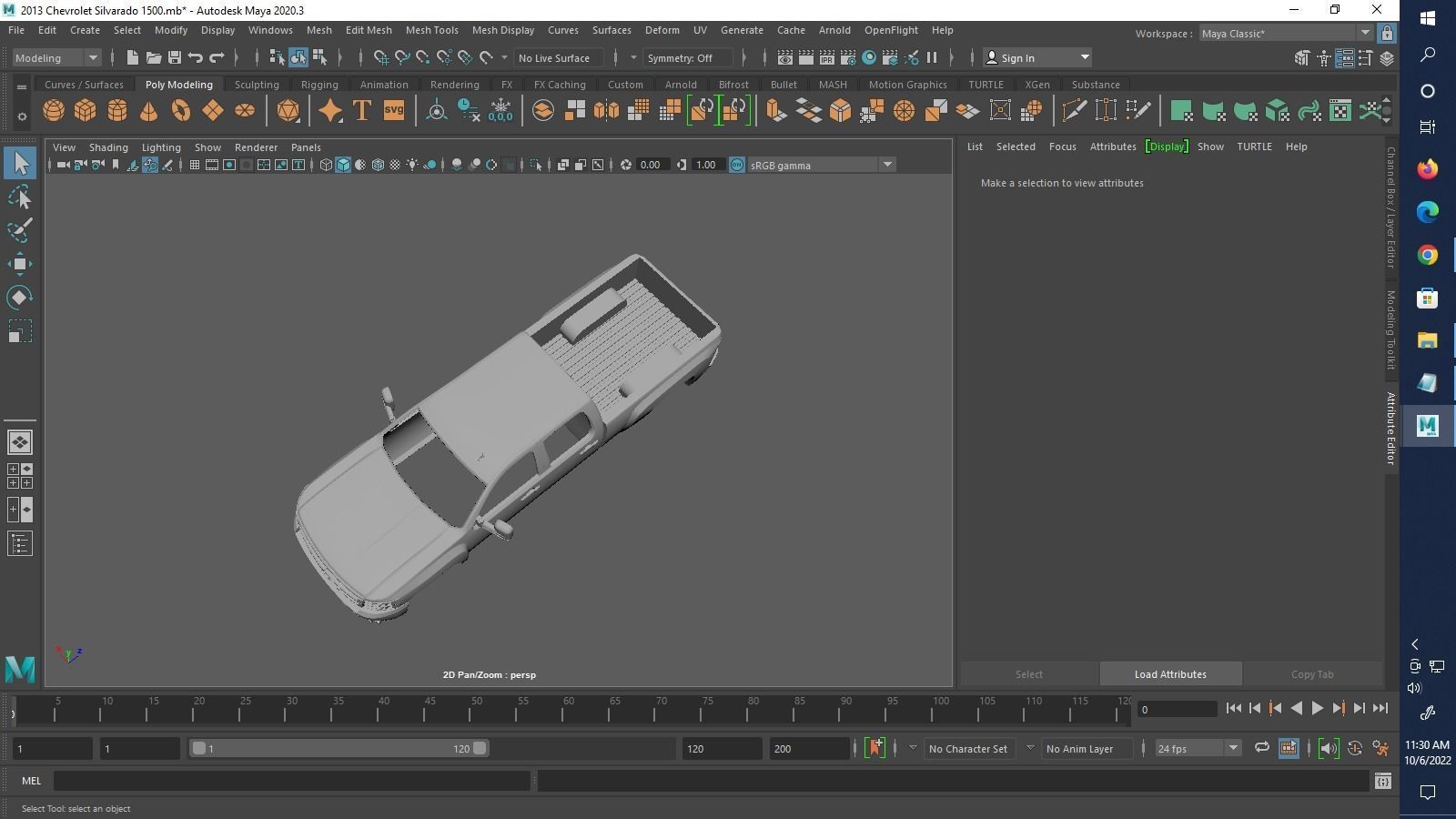 Chevrolet Silverado 1500 2013  3D print model_21