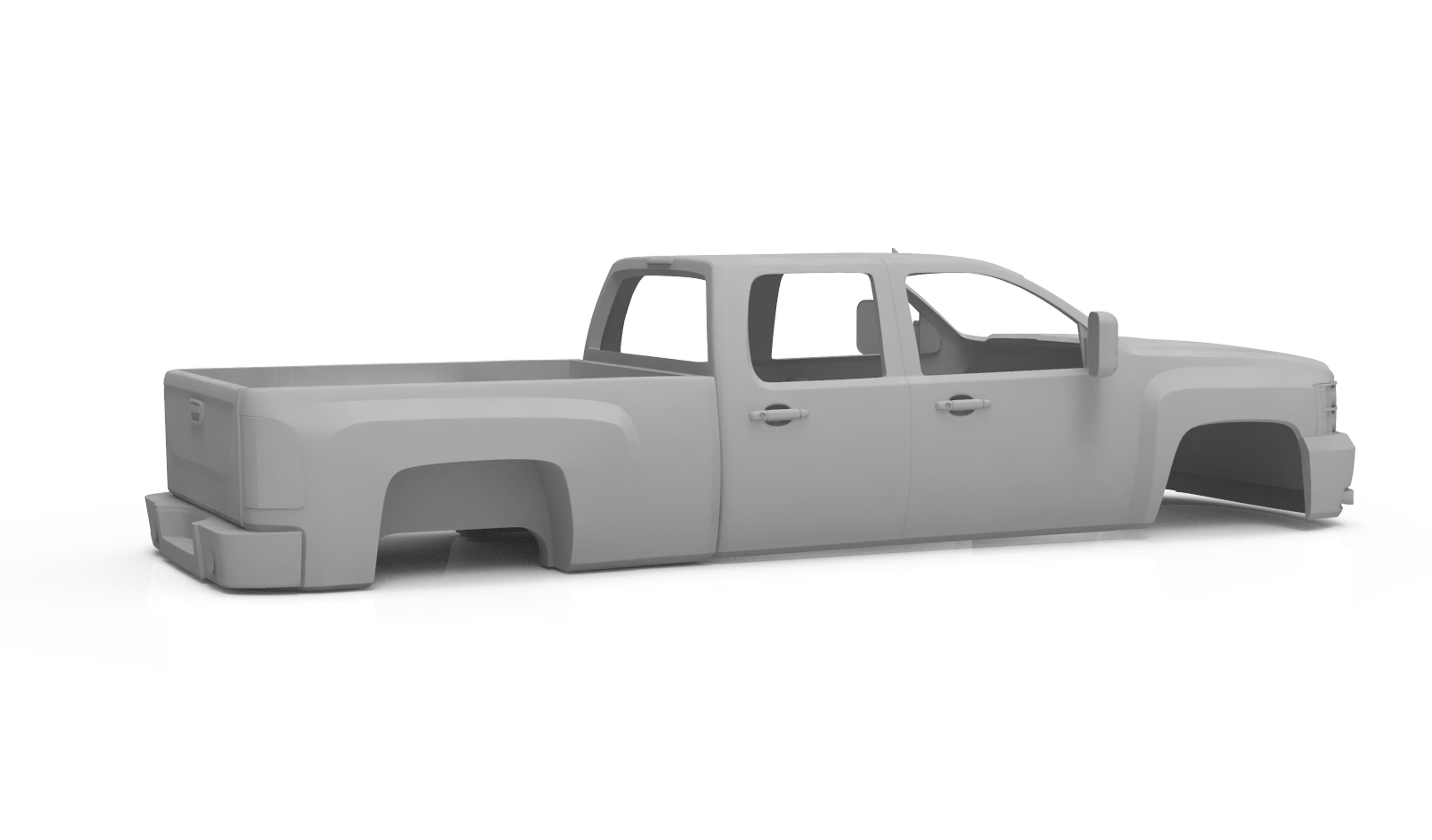Chevrolet Silverado 1500 2013  3D print model_6