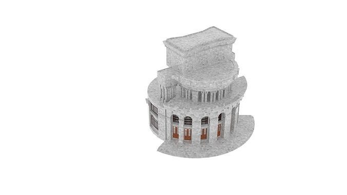 Yerevan Opera House 3D model