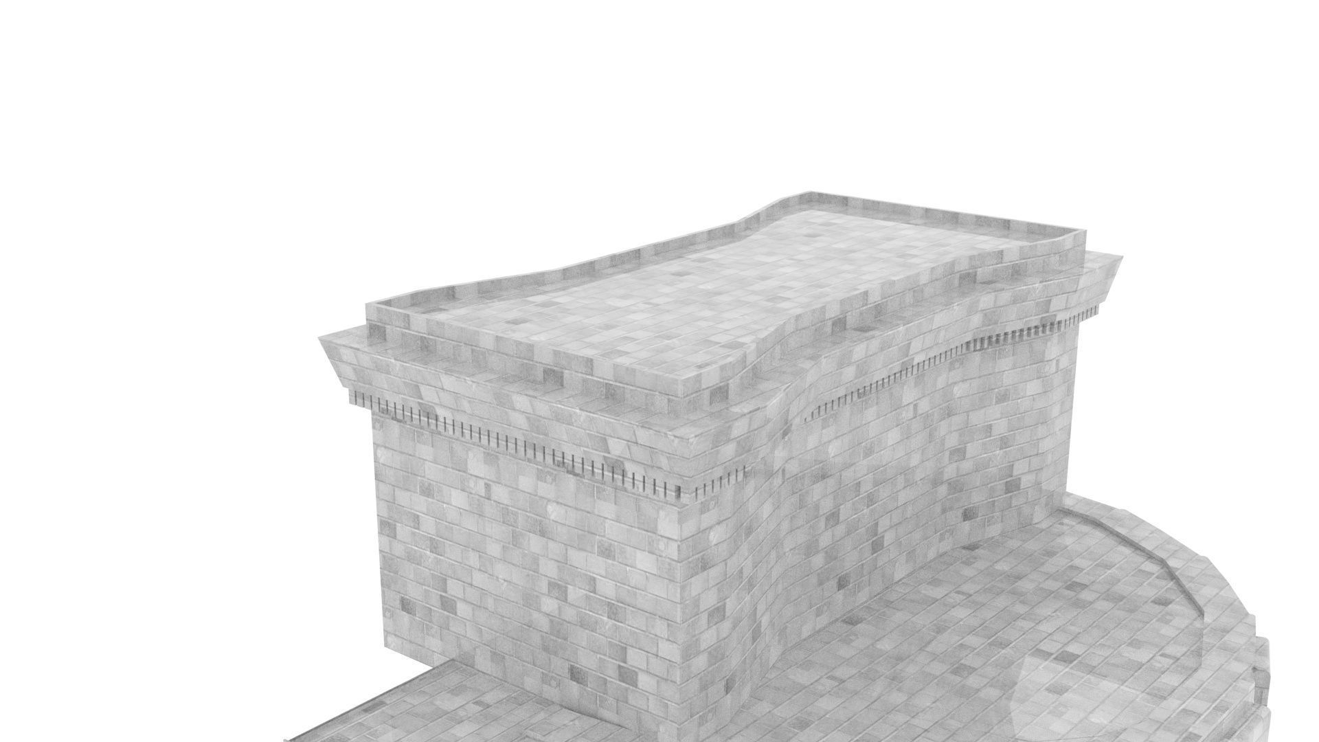 Yerevan Opera House 3D model_5
