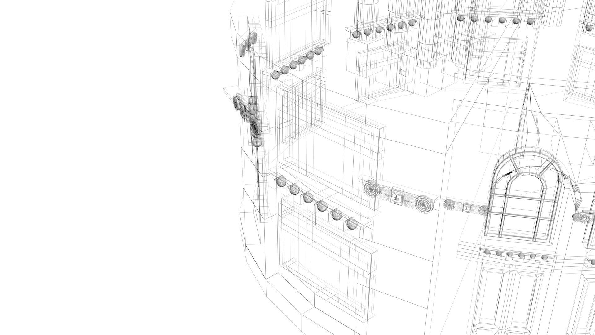 Yerevan Opera House 3D model_9