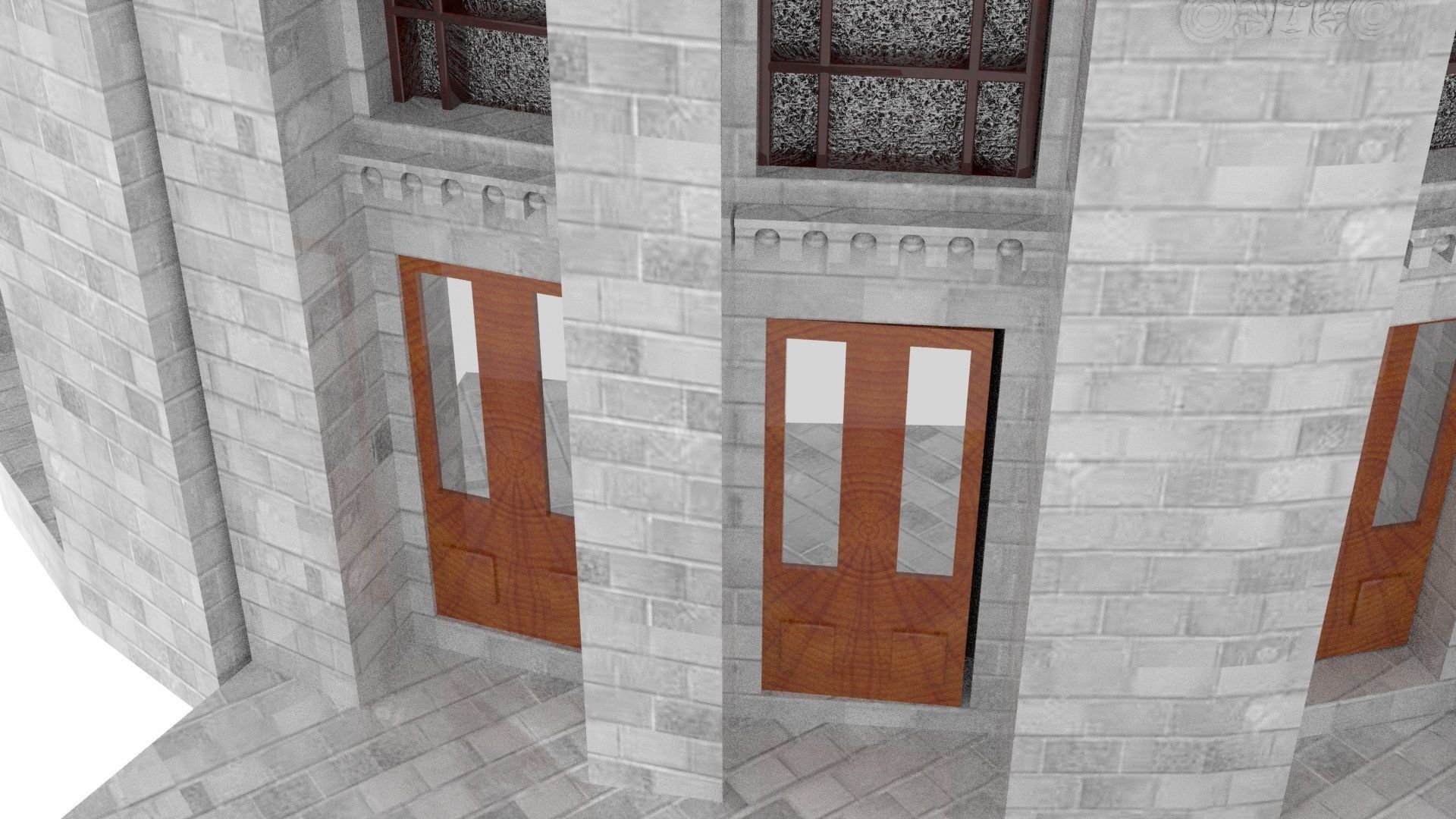 Yerevan Opera House 3D model_1