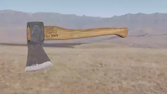ax model axe Free 3D model