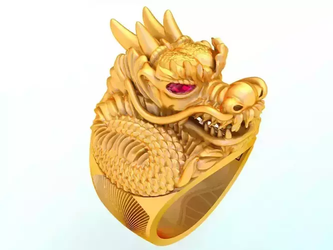 Dragon Rings - Men ring - N 1001