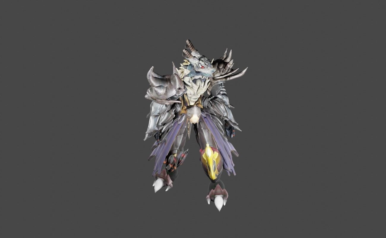 Zeloeman Beta E 44 Low-poly 3D model_19