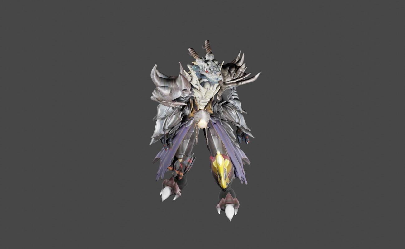 Zeloeman Beta E 44 Low-poly 3D model_7