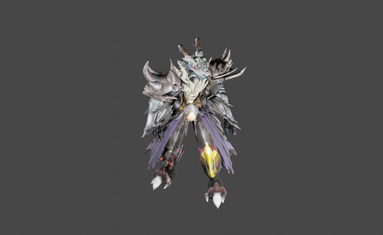 Zeloeman Beta E 44 Low-poly 3D model_4