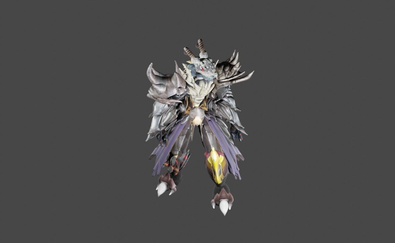 Zeloeman Beta E 44 Low-poly 3D model_9