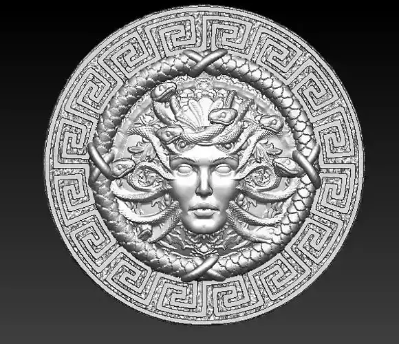 medusa pendant