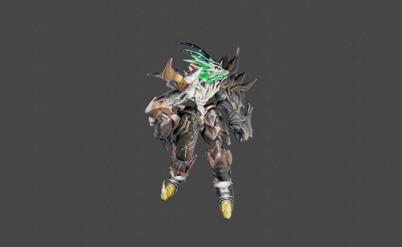 Zeloeman Beta E 38 Low-poly 3D model_20