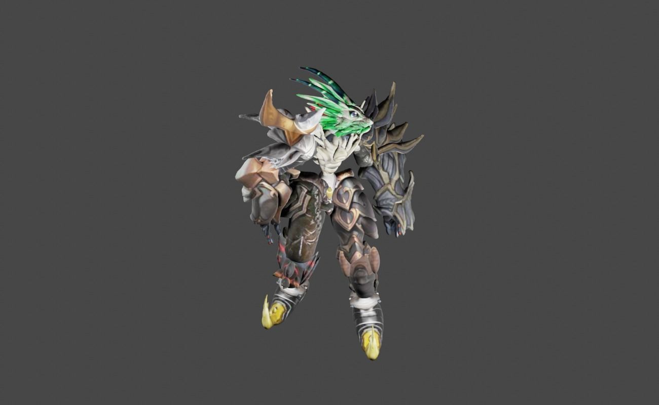 Zeloeman Beta E 38 Low-poly 3D model_16