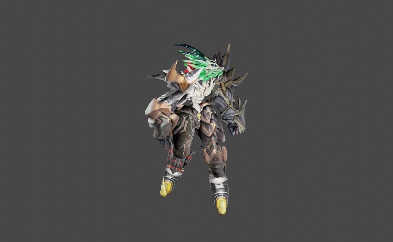 Zeloeman Beta E 38 Low-poly 3D model_23