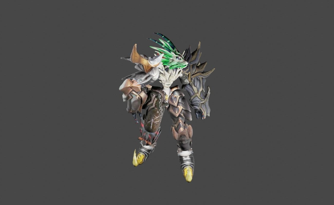 Zeloeman Beta E 38 Low-poly 3D model_13