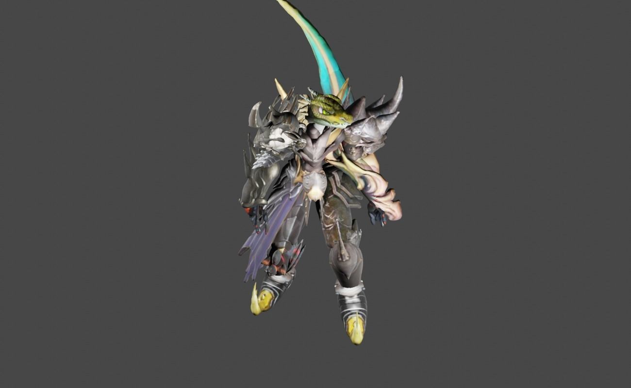 Zeloeman Beta E 34 Low-poly 3D model_13