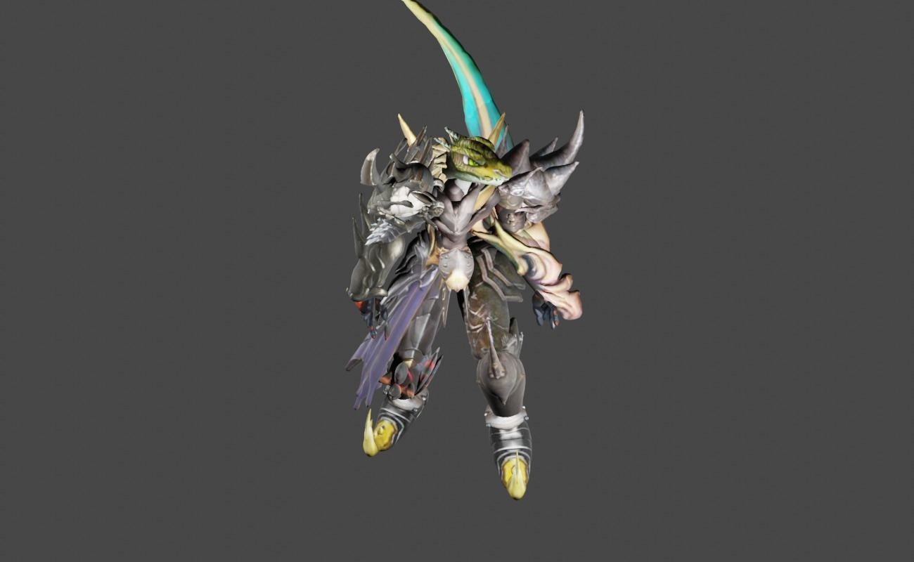 Zeloeman Beta E 34 Low-poly 3D model_14