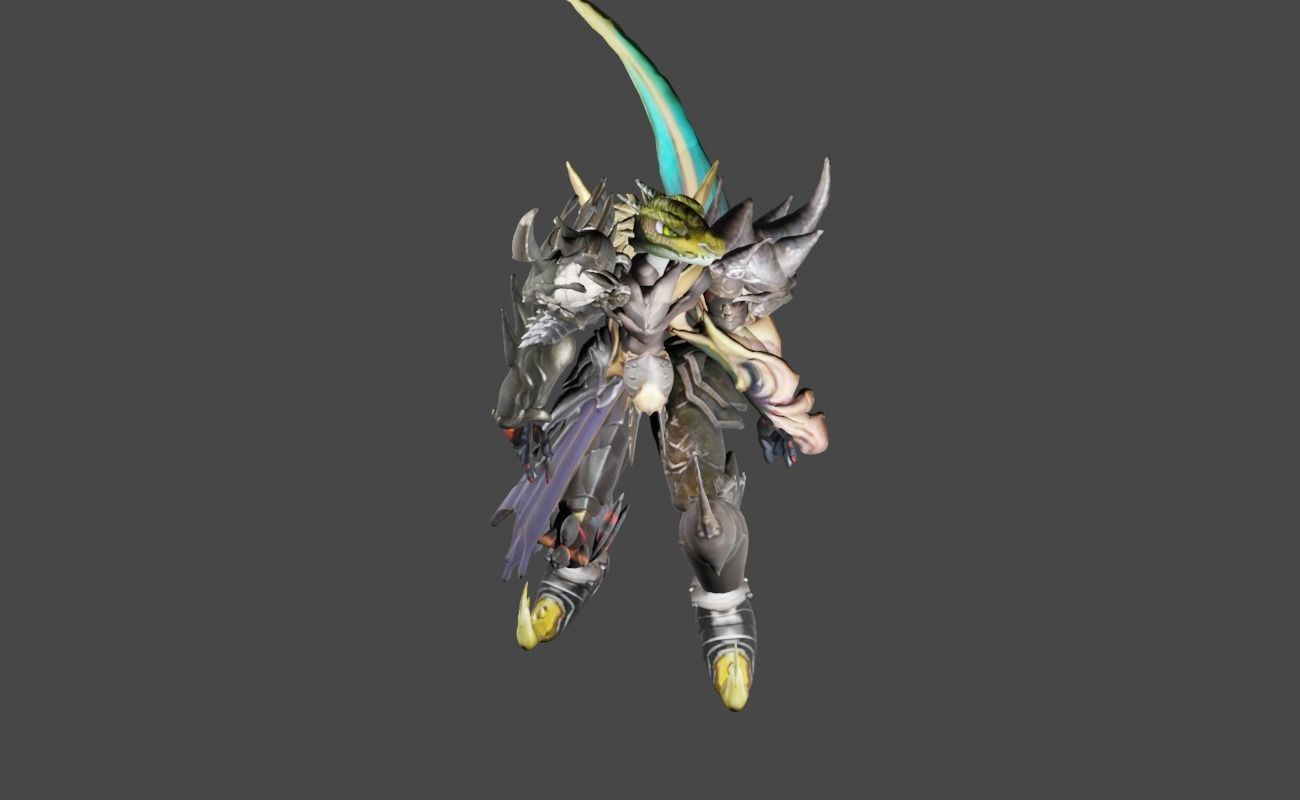 Zeloeman Beta E 34 Low-poly 3D model_12