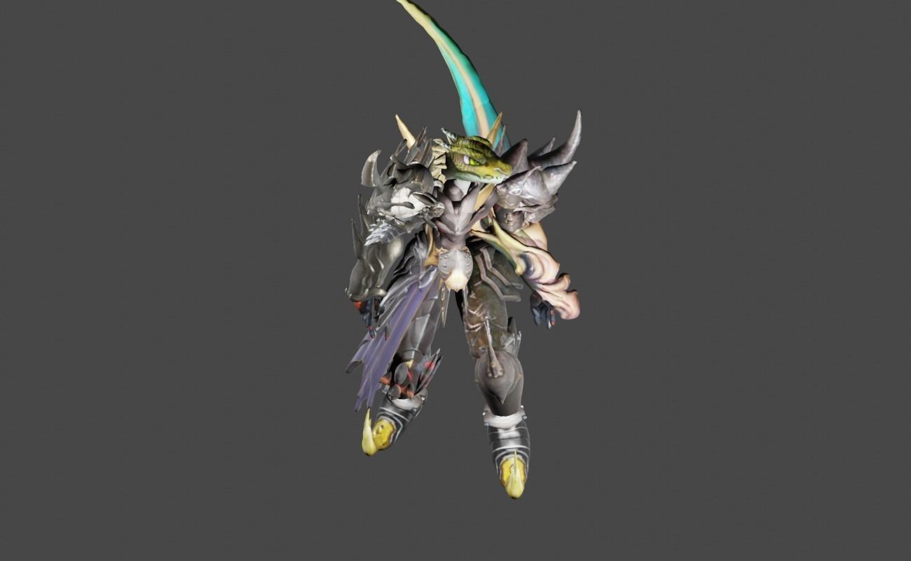 Zeloeman Beta E 34 Low-poly 3D model_16