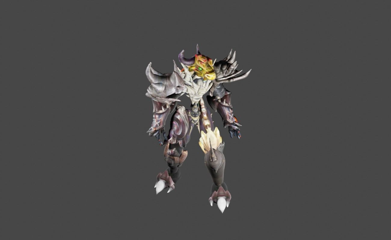 Zeloeman Beta E 31 Low-poly 3D model_6