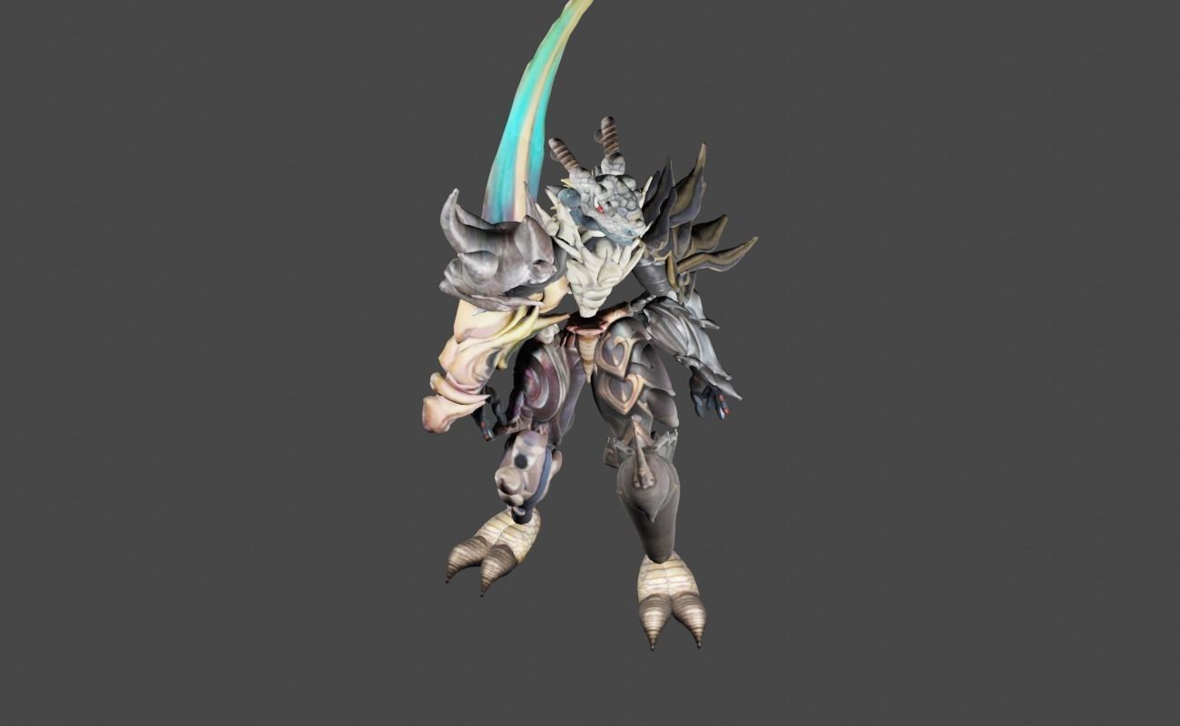 Zeloeman Beta E 29 Low-poly 3D model_4