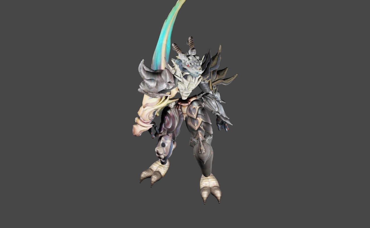 Zeloeman Beta E 29 Low-poly 3D model_3