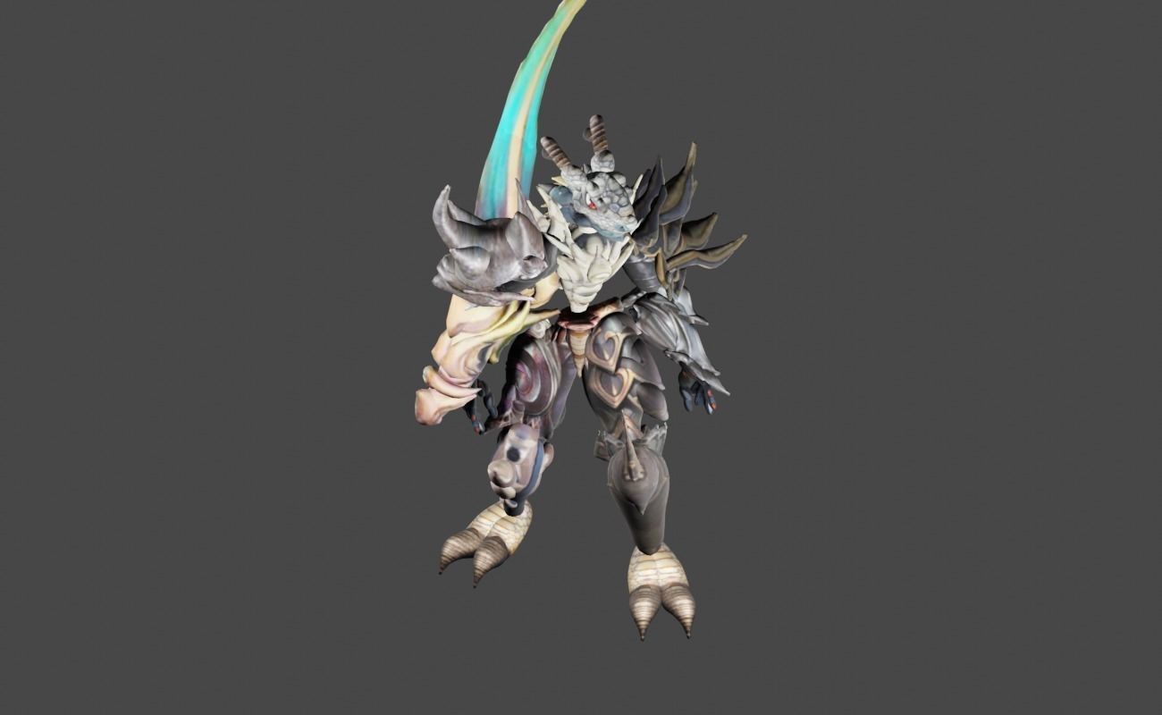 Zeloeman Beta E 29 Low-poly 3D model_6