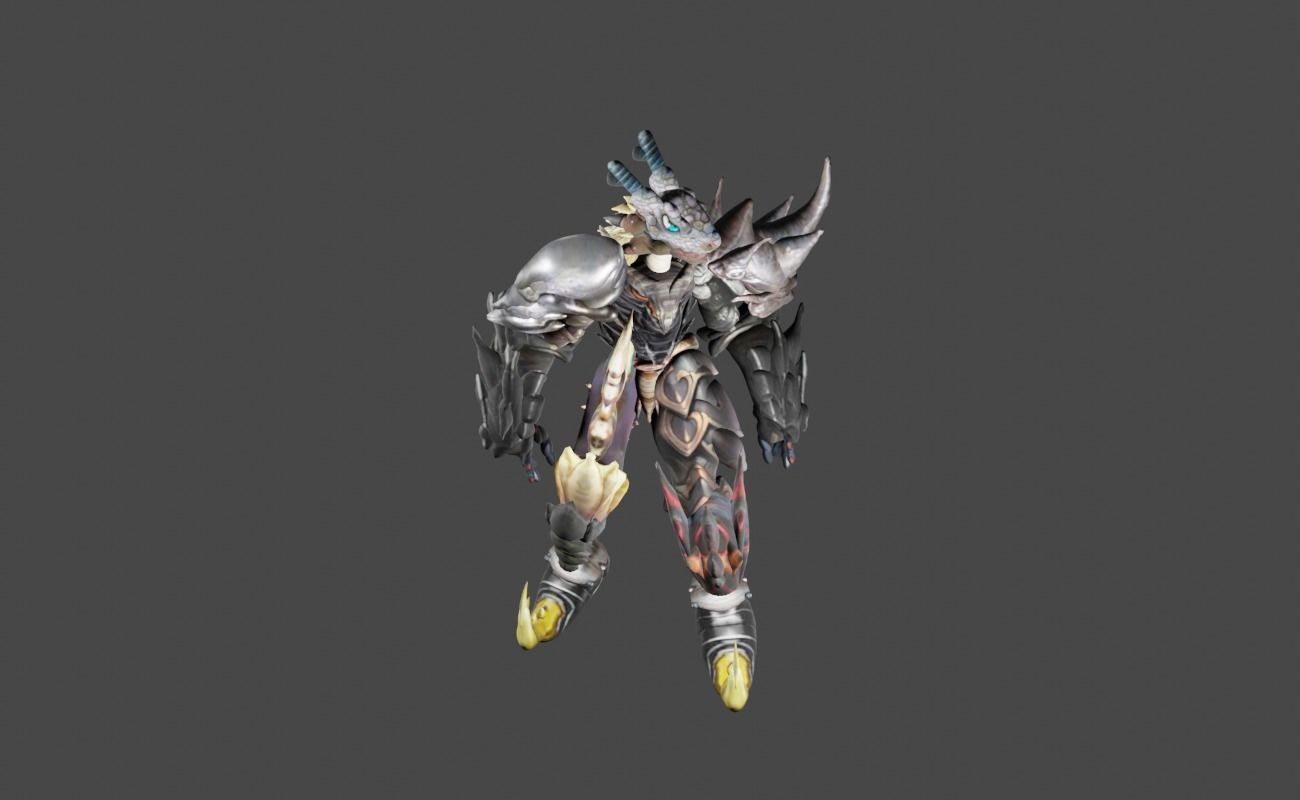 Zeloeman Beta E 25 Low-poly 3D model_14