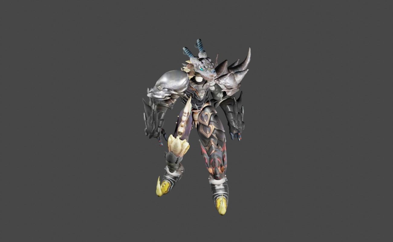 Zeloeman Beta E 25 Low-poly 3D model_9