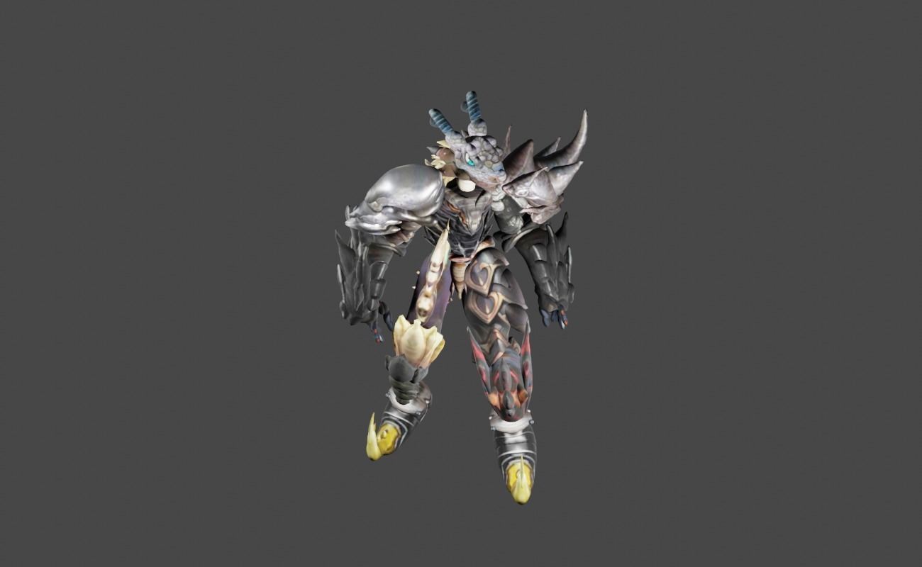 Zeloeman Beta E 25 Low-poly 3D model_7