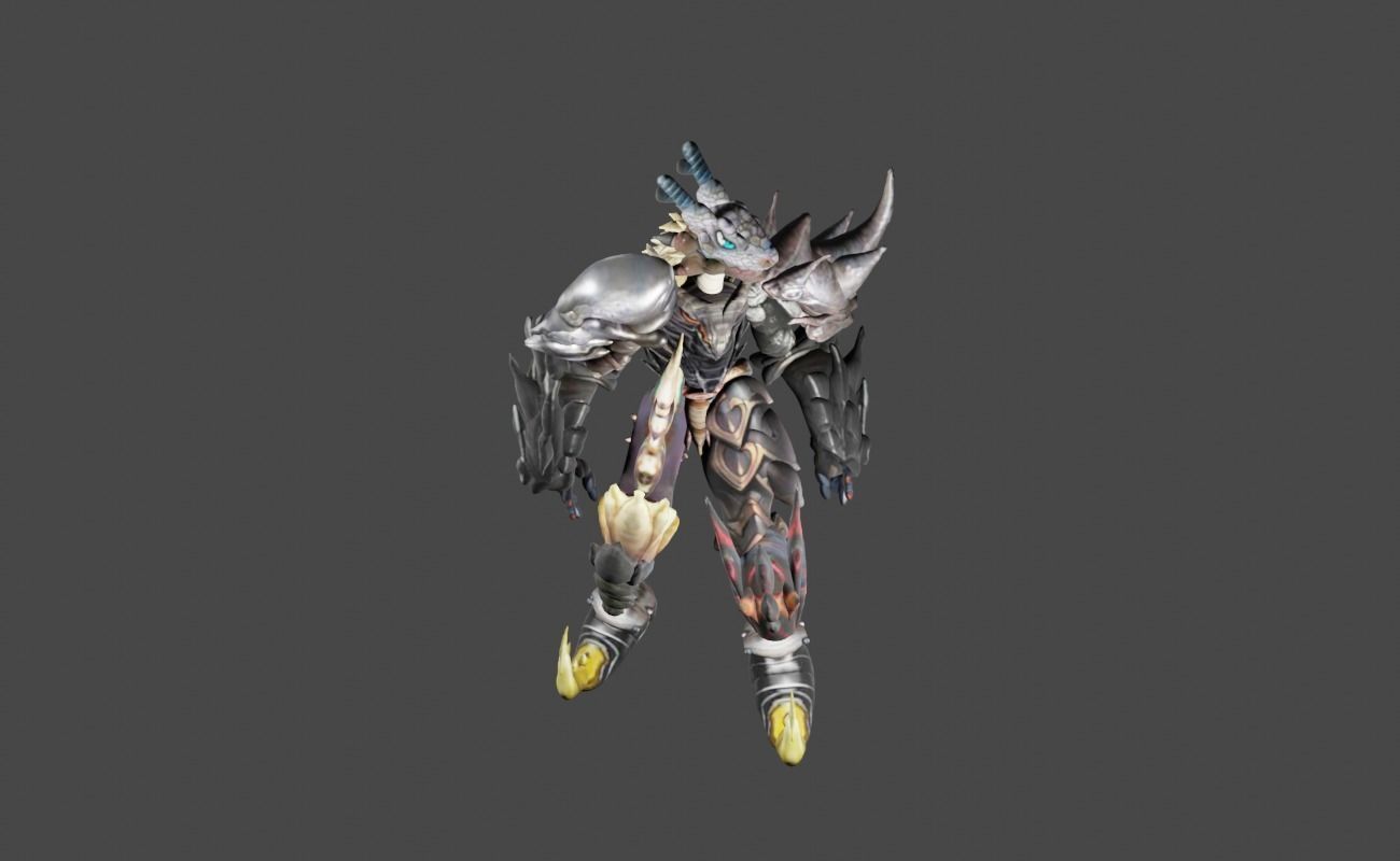 Zeloeman Beta E 25 Low-poly 3D model_16