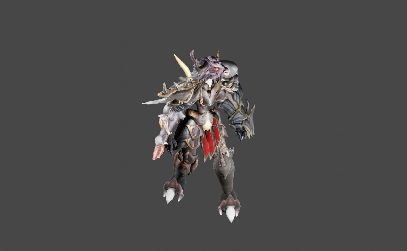 Zeloeman Beta E 22 Low-poly 3D model_23