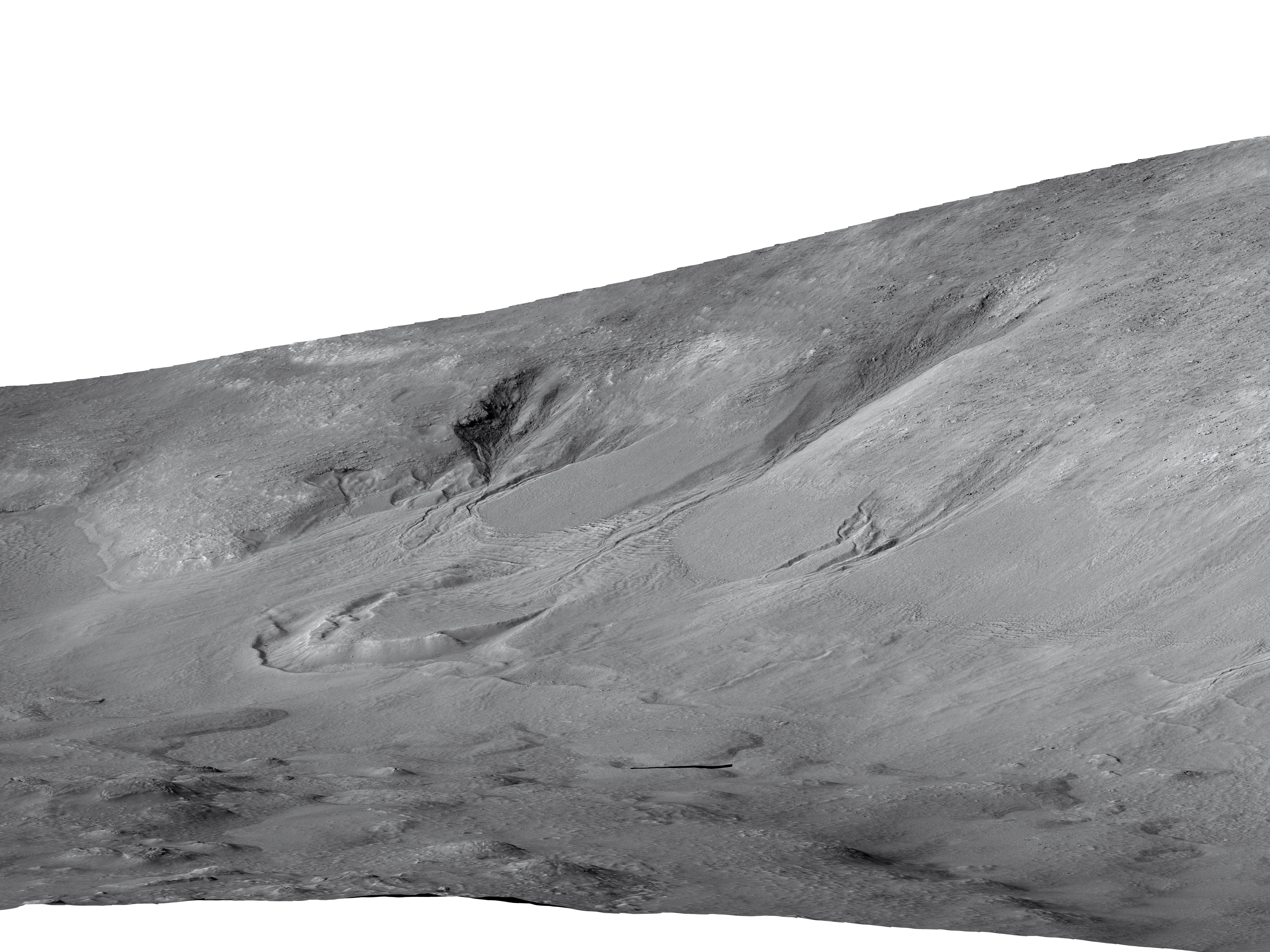 MARS VR - Flow Feature in Nereidum Montes 3D model_2