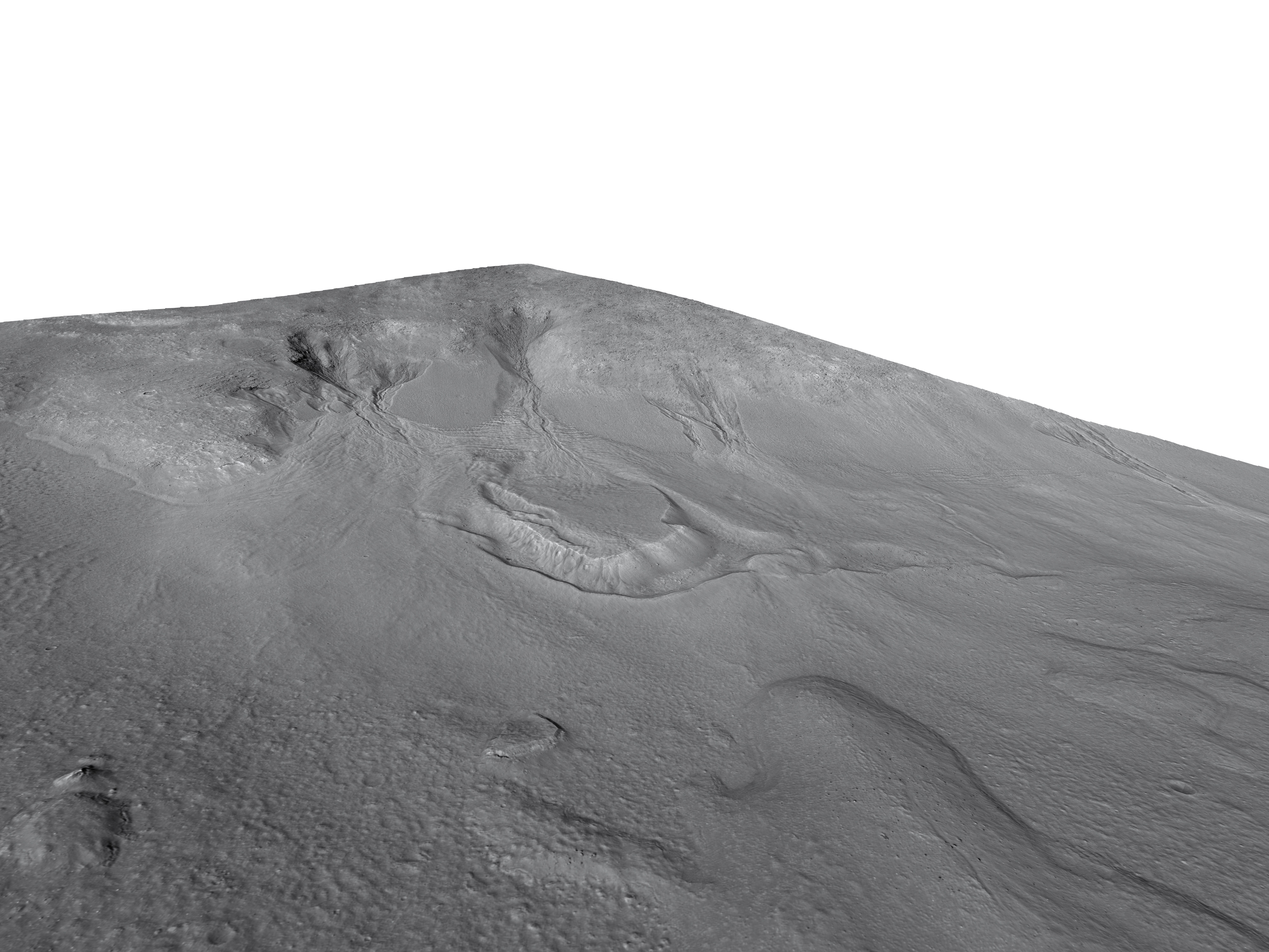 MARS VR - Flow Feature in Nereidum Montes 3D model_3
