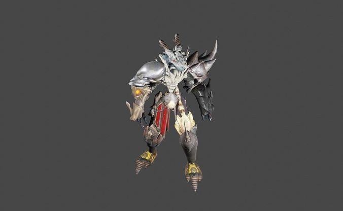 Zeloeman Beta E 1 Low-poly 3D model