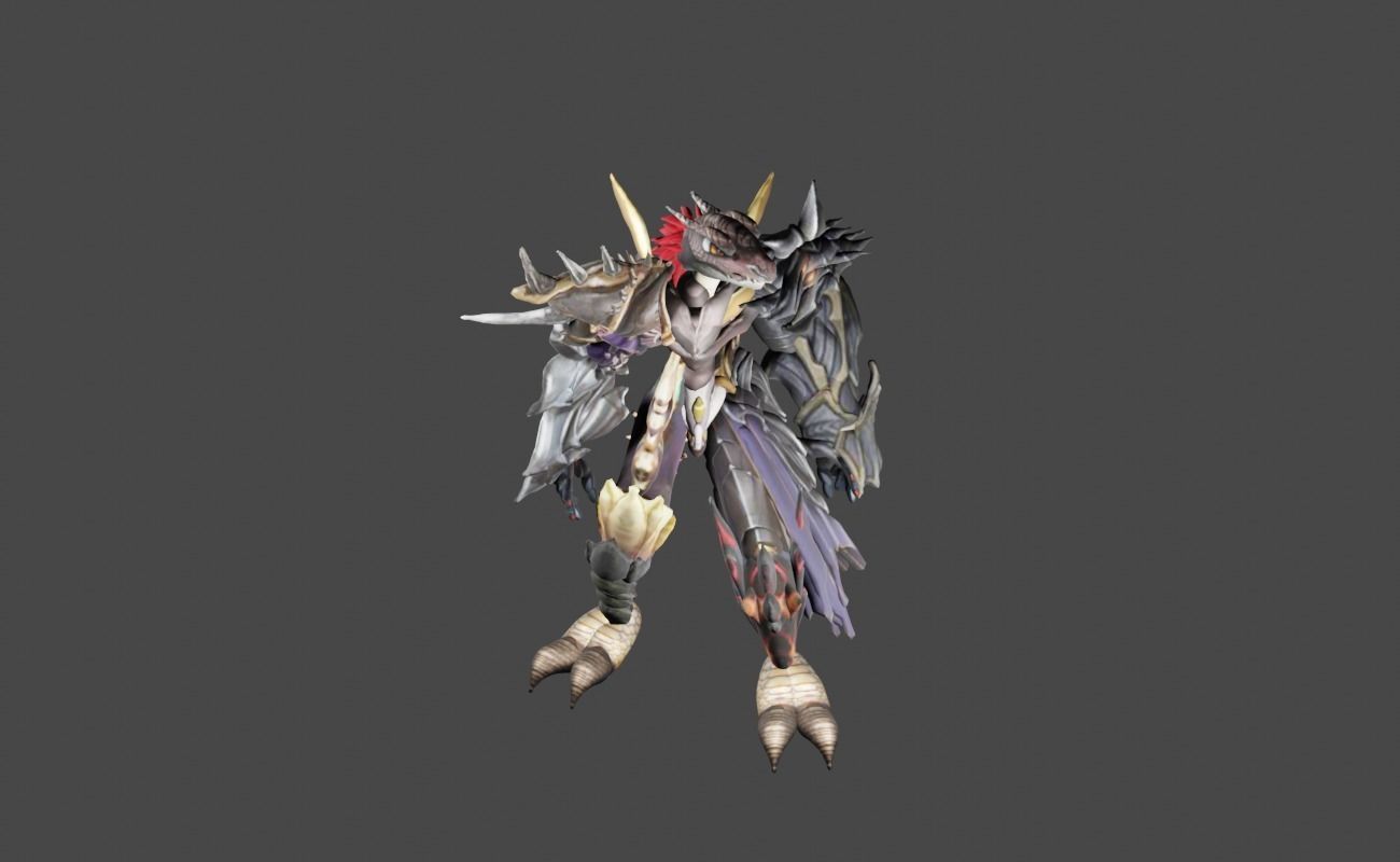 Zeloeman Beta D 49 Low-poly 3D model_9