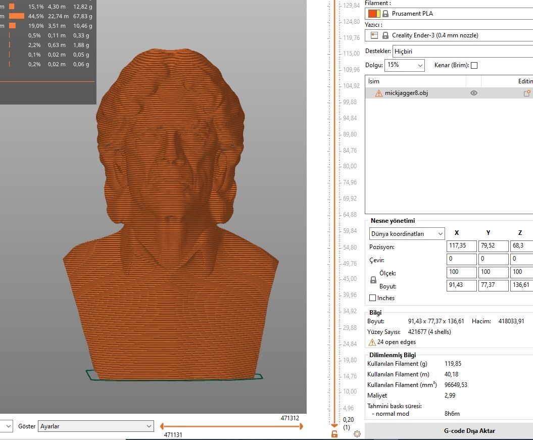 Mick Jagger 3D print model_17