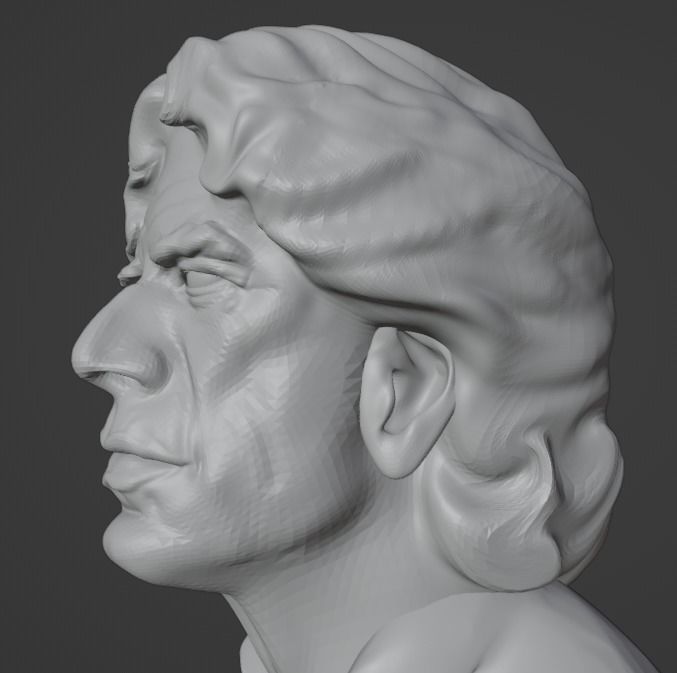 Mick Jagger 3D print model_19