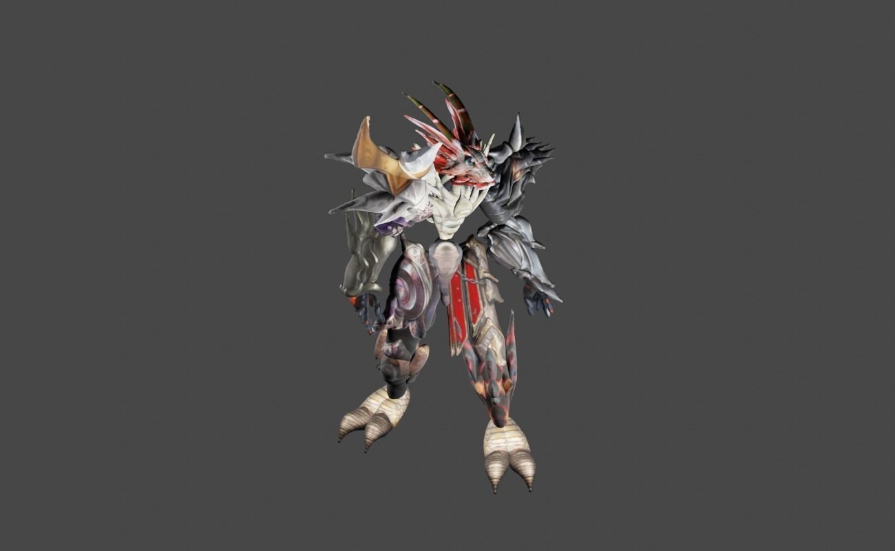 Zeloeman Beta D 47 Low-poly 3D model_2