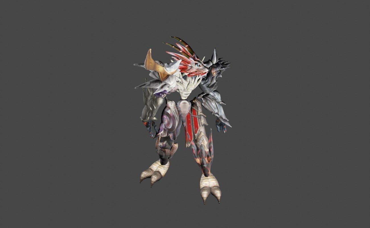 Zeloeman Beta D 47 Low-poly 3D model_13