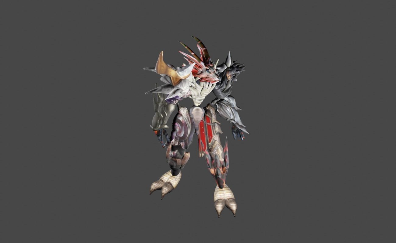 Zeloeman Beta D 47 Low-poly 3D model_4