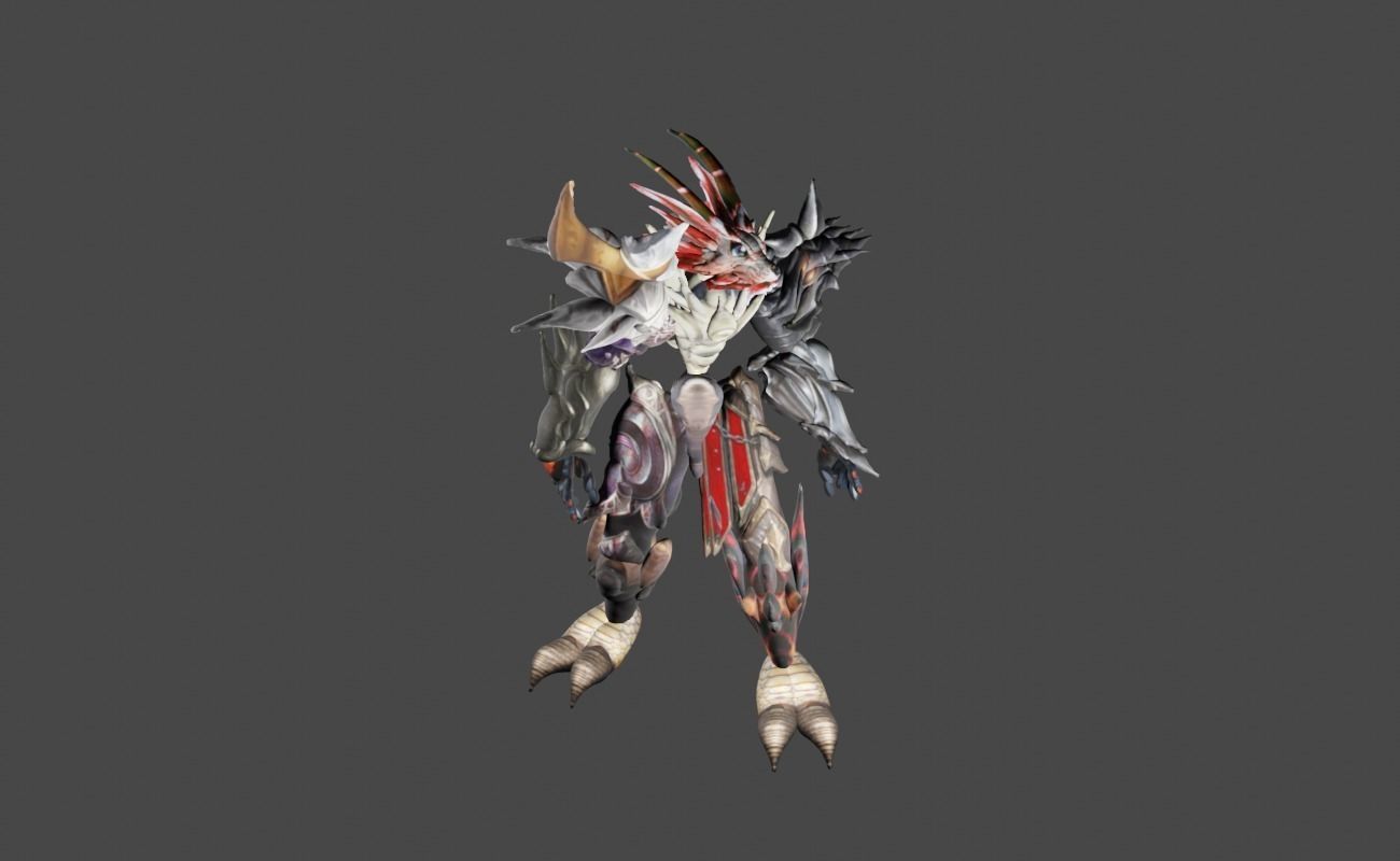 Zeloeman Beta D 47 Low-poly 3D model_7