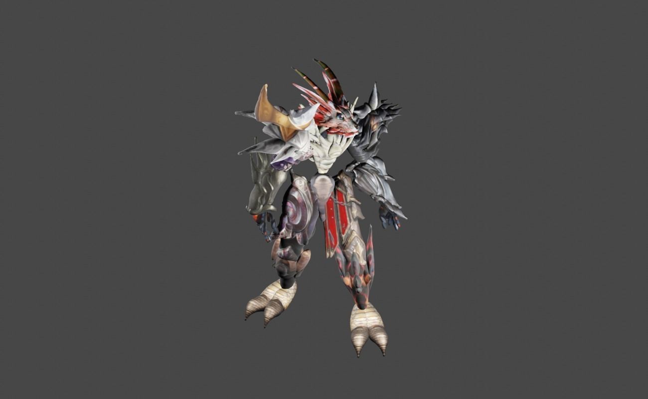 Zeloeman Beta D 47 Low-poly 3D model_3