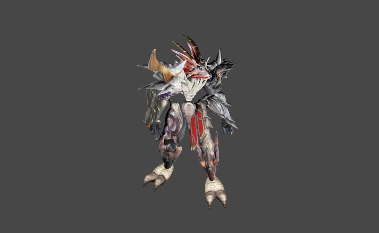 Zeloeman Beta D 47 Low-poly 3D model_6