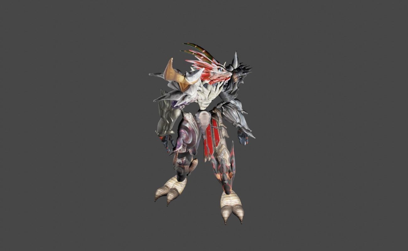 Zeloeman Beta D 47 Low-poly 3D model_19