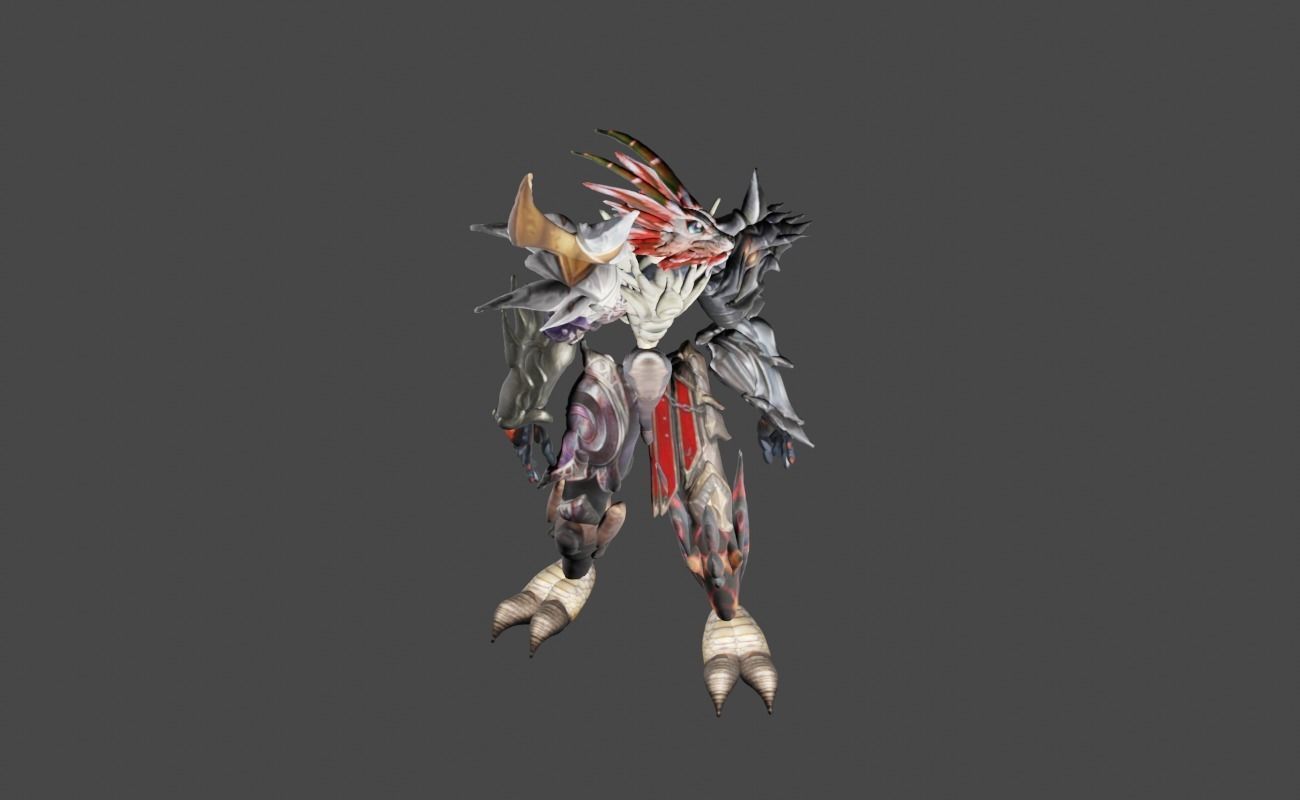 Zeloeman Beta D 47 Low-poly 3D model_14