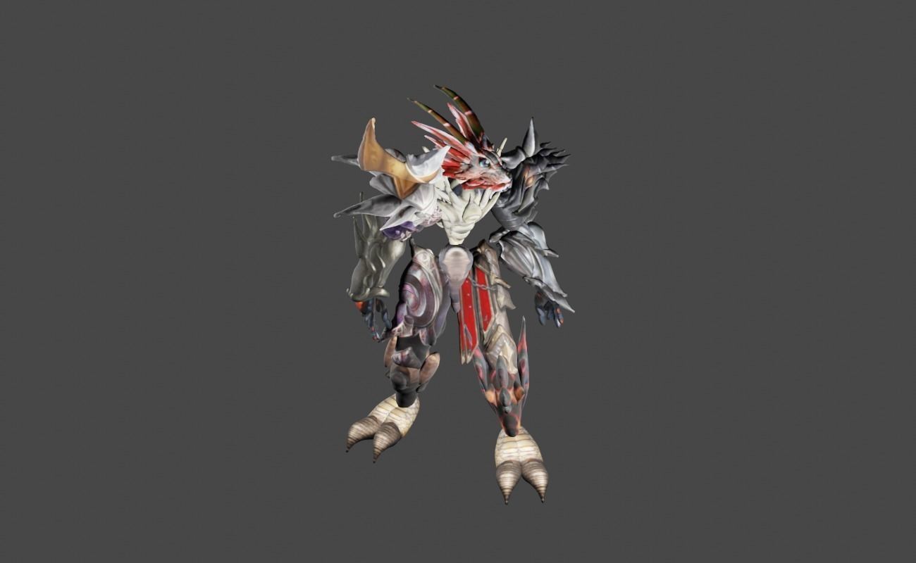 Zeloeman Beta D 47 Low-poly 3D model_8