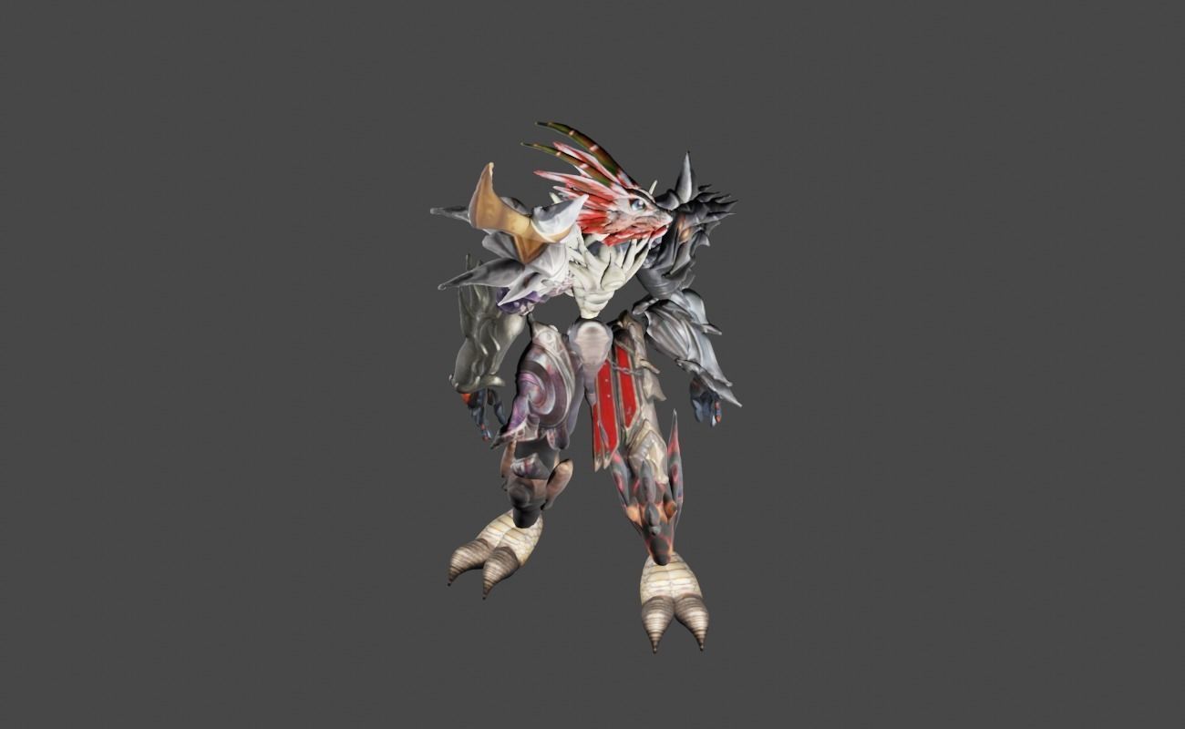 Zeloeman Beta D 47 Low-poly 3D model_17