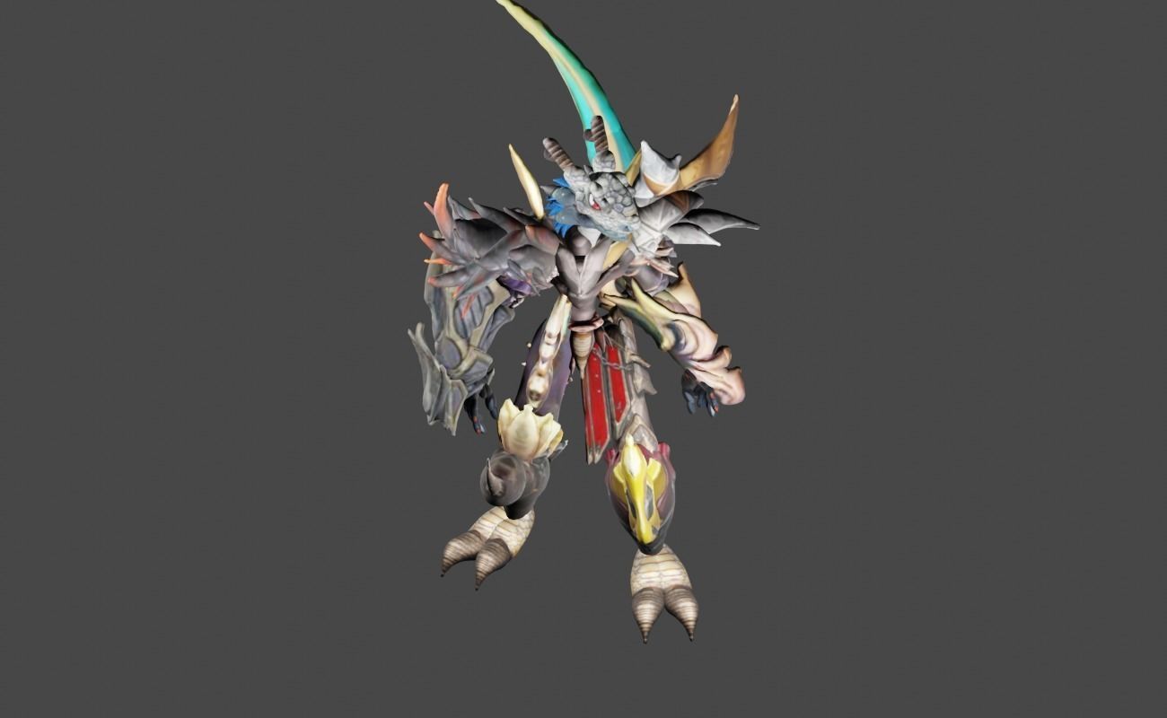 Zeloeman Beta D 46 Low-poly 3D model_7